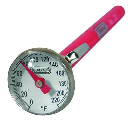 Analog Pocket Stem Thermometer with 0° to 200°F Range - Image 2