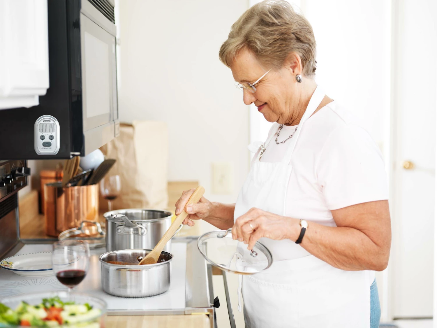 3-in-1 Timer for Vision, Hearing Impaired, Loud Environments, Classroom - Image 4