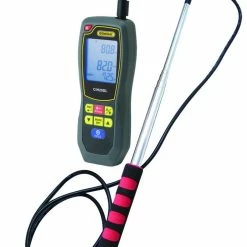 Data Logging Airflow Volume Hot Wire Anemometer with 8:1 Infrared Thermometer