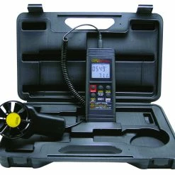 Two-Piece Airflow Volume Anemometer-Thermometer