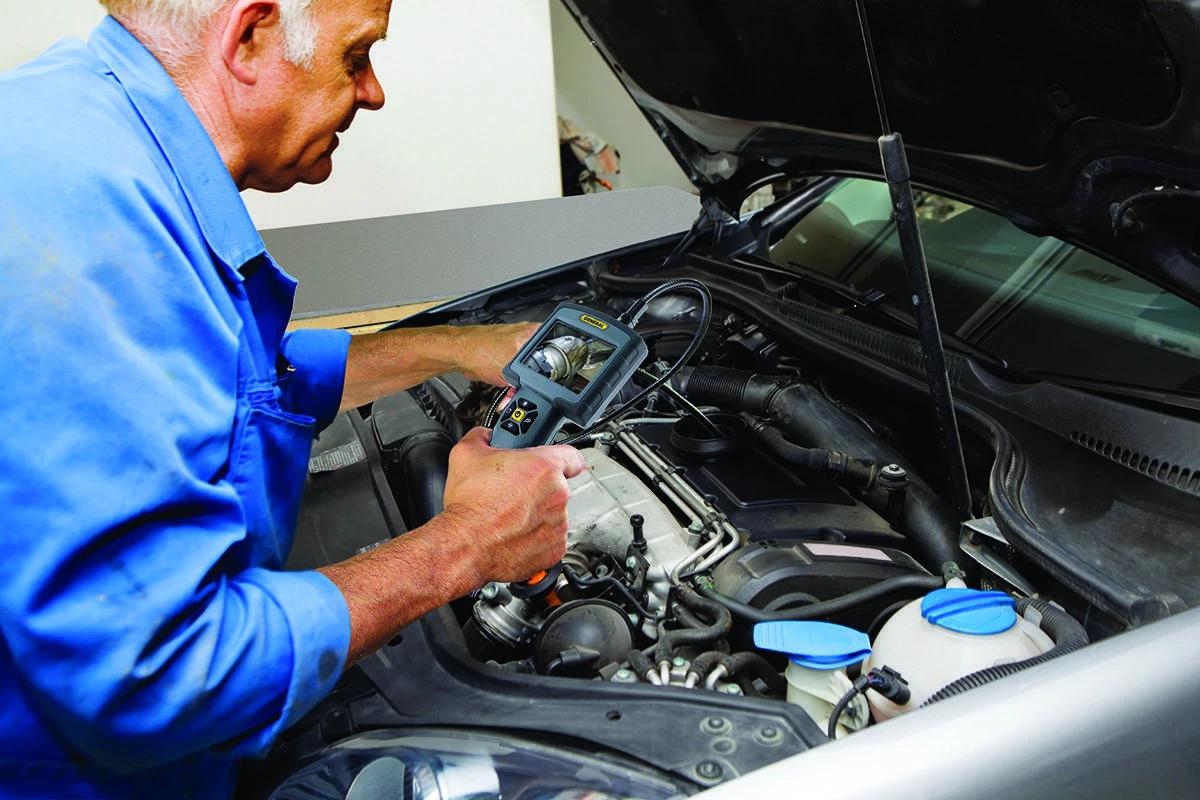 Rugged Video Inspection Camera/Borescope with 3.5 in. Screen and 12mm Probe - Image 2