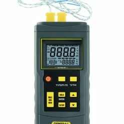 Rugged Two-Channel Thermocouple Thermometer
