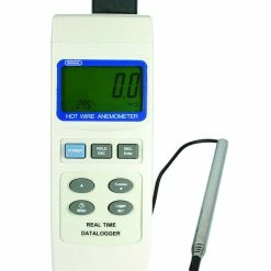 Data Logging Hot Wire Airflow Volume Anemometer with "K/J" Port