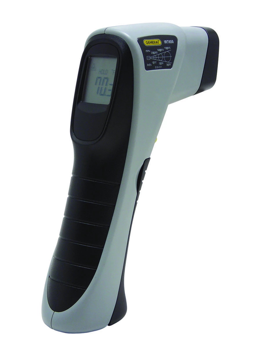 12:1 Wide-Range Infrared Thermometer