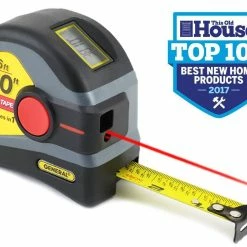 2-IN-1 50 FOOT LASER TAPE MEASURE WITH DIGITAL DISPLAY