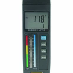 Pin-Type LCD Moisture Meter with LED Bar Graph