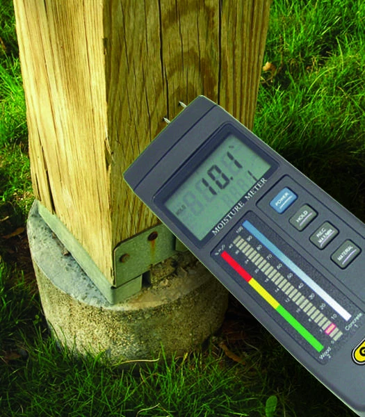 Pin-Type LCD Moisture Meter with LED Bar Graph - Image 3