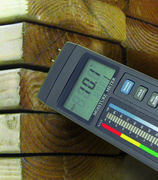 Pin-Type LCD Moisture Meter with LED Bar Graph - Image 4