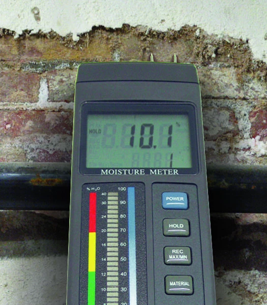 Pin-Type LCD Moisture Meter with LED Bar Graph - Image 5