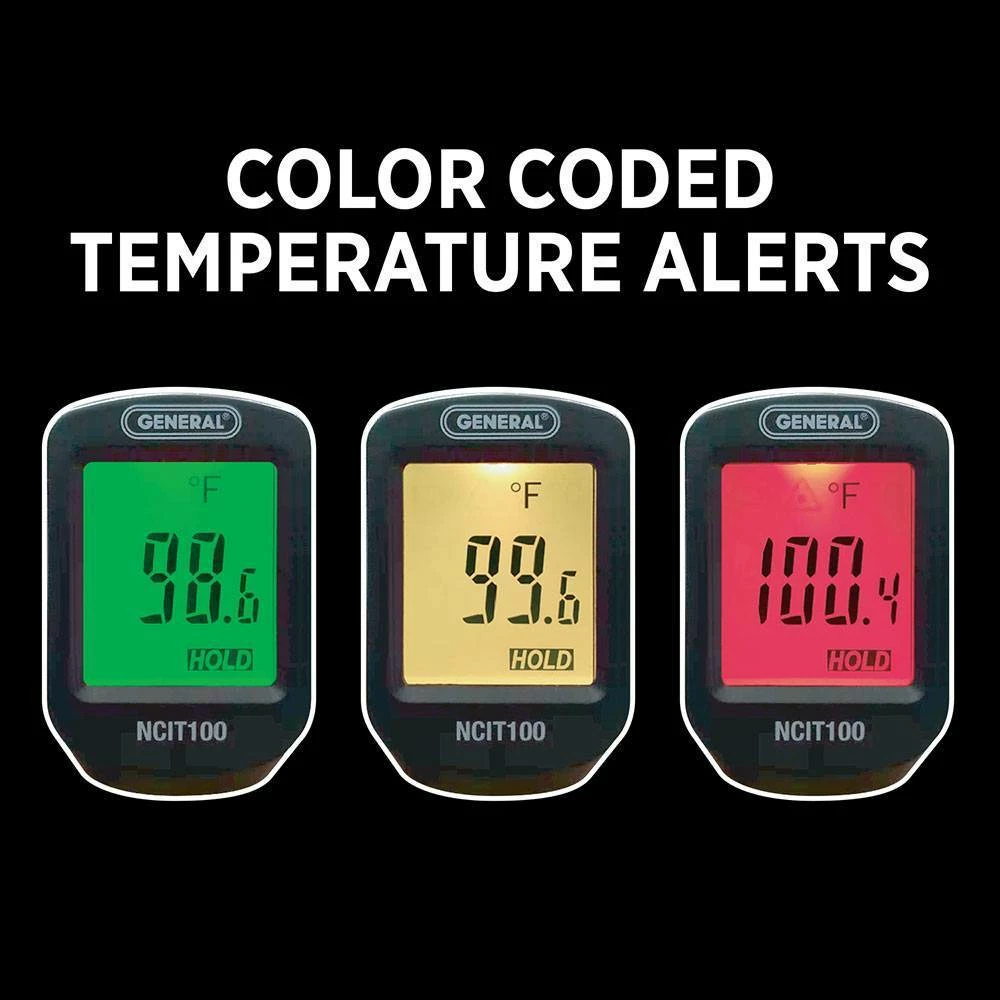 Hawkeye Hand-Held Infrared Thermometer | Non-Contact Human Body Temperature Readings - Image 4