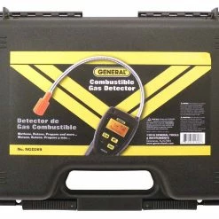 NGD269 Combustible Gas Leak Detector With Backlit LCD Screen, PPM Readout, Digital Bar Graph, Audible Alarm