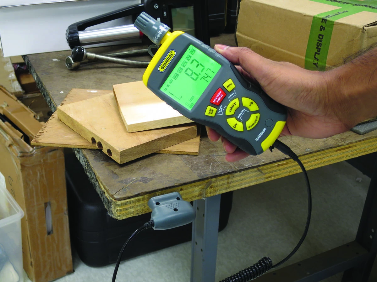 9-in-1 Temperature-Humidity Meter with Pin/Pinless Moisture Meter - Image 5