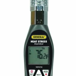 Heat Index Monitor with 35 x 40mm Brass Black Ball